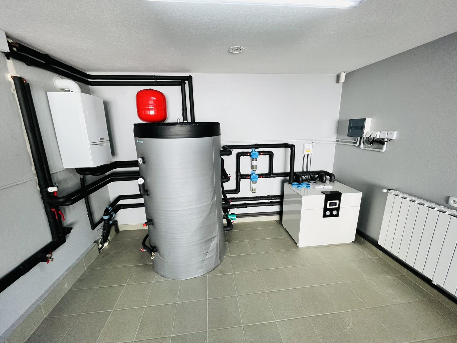 Moderni sistem topltone pumpe voda-vodainstaliran od strane Vibika d.o.o.